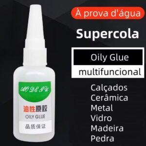 cola forte de secagem rápida, vedação à prova d'água e de mofo e fácil de aplicar